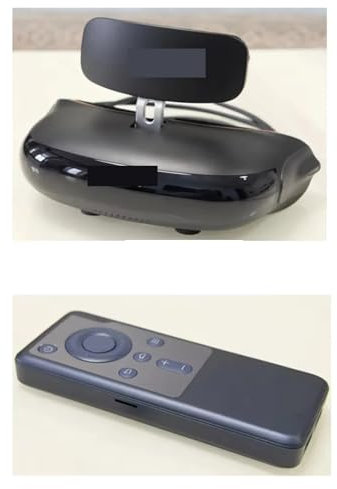 VEKELETE VR Headset Private Mobile 3D Cinema FPV Goggles 4K Blu-ray Player Dual OLED 4k Lightweight Smart Gaming Glasses(Ar and D3)