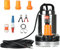 BACOENG Pompa Sommersa 12V DC Pompa Ad Acqua Sommergibile a Energia Solare Pompa Ad Immersione con 3 connettori per Laghetto Piscina