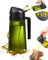 2 in 1 Ölsprüher für Speiseöl, UV-Schutz Sprühflasche Öl, 470ML Cooking Oil Sprayer, Ölsprühgerät für Heißluftfritteuse mit Bürste, Sprühöl, Zum Kochen,Grillen,Küche, Heißluftfritteuse,Backen