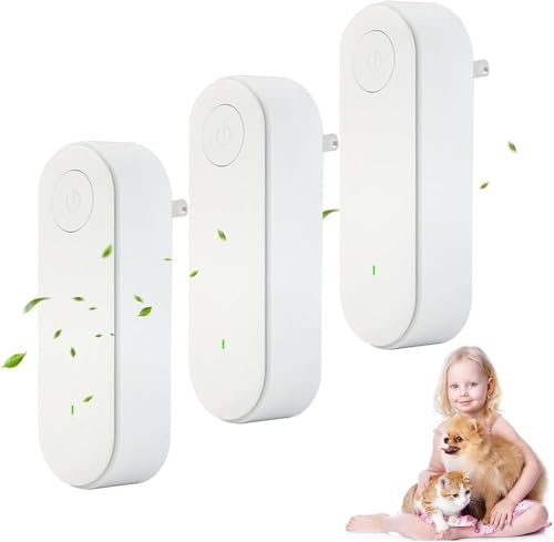 Clairu Air Purifier, Claru Ionic Air Purifier Plug In Uk Portable, Clairu Ionic All-In-One Air Purifiers, Instantly Cleans Air, Claru Air Purifiers Whisper Quiet, Filter-Free Purifier (2)