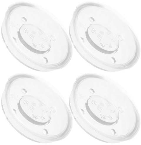 Housoutil Lot de 4 Joints de Remplacement pour Pompe à Eau Manuelle, Joints de Cuvette Résistants, Conçus pour Pompe à Piston et Usage Puits Domestiques