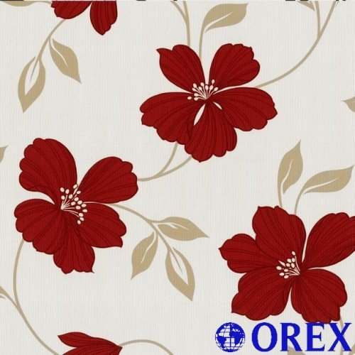 Finesse Tapete P+S 05624-50 Tapete Blumen rot
