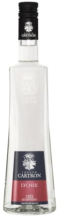 Joseph Cartron | Lycheelikör | 700 ml | 25% Vol. | Offenes & intensives Aroma| Weicher & fruchtiger Geschmack | Langanhaltender Aroma | Noten von verblühten Rosen