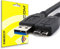 cogac ACTECOM Cable Cargador ACTECOM USB 3.0 Micro B para Disco Duro Externo Toshiba - Alta Velocidad, Compatibilidad Universal, 50cm Aprox