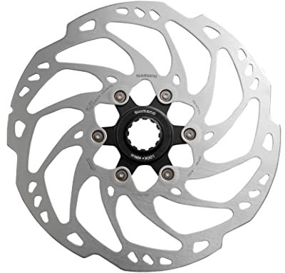 SHIMANO Uni Bremsscheibe-2090328930 Bremsscheibe, Schwarz, Durchmesser 203 mm