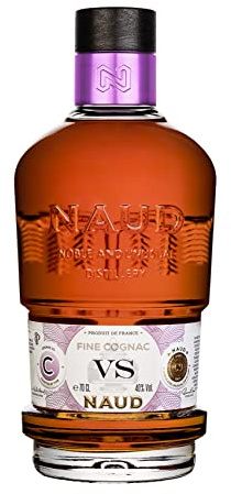 Naud VS Cognac 70cl 40% ABV Defined by Fresh French Character | An Award‑Winning Cognac Offering Bright Fruit, Gentle Oak and Clean Aromatic Lift