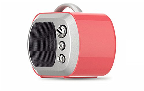 ZHXIN Portable Wireless Bluetooth Speaker, Mini Wireless Hands Free Cute Television Shape Bluetooth Speaker Support Music TF Card USB Flash Drive Built-in Microphone for Phone,MP3-Rose Gold