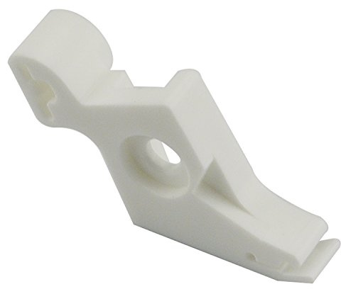 Dreamstitch, attacco adattatore basso a scatto per piedino di macchina da cucire 4124112 per Husqvarna Viking, bianco Alt: 4124112-01, 4124112-45, 4124112-45, 412347-01, 4126161-01, 412616101#4124112