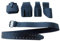 Scaffold Leather ToolSet Belt 5 IN 1, BBI Top Quality Sale Double+ Single Spanner, Level Tape Holder