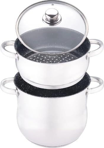 Royal Swiss - Pentola in acciaio inox, 6 litri