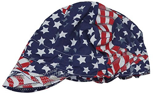 RIVERWELD Welding Cap Pure Cotton Mesh Inside Liner for Welders Match Welding Helmet American Eagle Color Head Protection Multicolor
