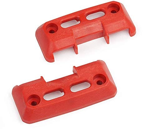 WFix L-BOXX Halter Rot für Sortimo | L-SAFE PRO RED Sicherung und Halterung zur Fixierung | 2 Halter zum Aufschrauben | Für alle Sortimo L BOXX Werkzeugkoffer