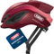 ABUS Rennradhelm GameChanger - Aerodynamischer Fahrradhelm mit optimalen Ventilationseigenschaften für Damen und Herren - Bordeauxrot, Größe L