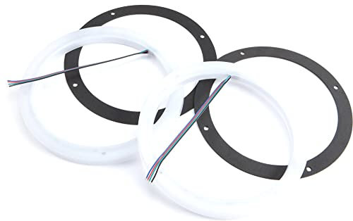 KICKER 47KLSR8 Car Marine Boat UTV Weather Proof 8 Sub - Speaker LED Light Ring