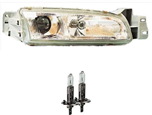 EISENFELS Bundle Set 70772534 Scheinwerfer rechts + Leuchtmittel H1 Classic kompatibel mit 626 IV Hatchback GE