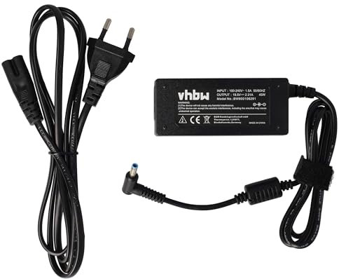 vhbw Netzteil kompatibel mit Dell D3100 Dockingstation, K10A Dockingstation Notebook, 45 W