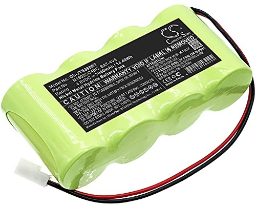 TCTK Akku 3000mAh Kompatibel mit [Jablotron] OS-360A, OS-365A Ersetzt BAT-4V8, N1800SC4BC