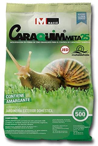 Peyca Caraquim META25 500g, granulado para Caracoles y babosas