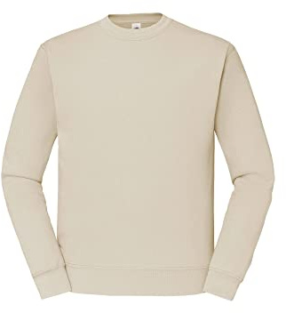 Fruit of the Loom Sweatshirt Set S M L XL XXL - 1x Natural & 1x HLKauf Block - Größe: XL