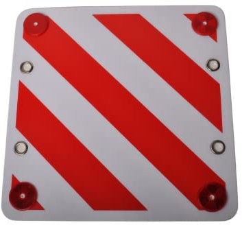 Panneau de signalisation de Charge avancée 50x50 cm - Foam - Catadioptres Inclus
