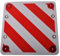 Panneau de signalisation de Charge avancée 50x50 cm - Foam - Catadioptres Inclus