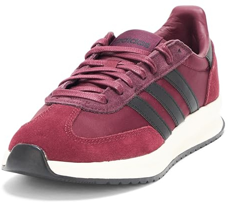 adidas Men's Run 72 Trainers, Maroon Black Shadow Red, 7 UK