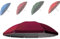 ZYXQQJ Auvent De Rechange Rond en Tissu pour Terrasse, Table De Marché Auvent De Remplacement Facile À Installer 180/220/240/260/280/300cm(Color:Burgundy,Size:9.2ft/280cm)