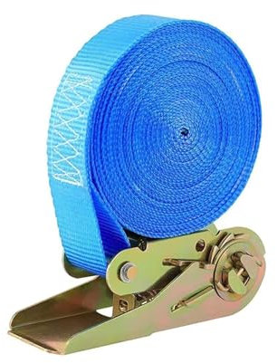 Zurrgurt mit Ratsche, 1000 kg, Zugkraft, Spanngurt, strapazierfähig, Dachträgergurt, 2/4/6/10 m