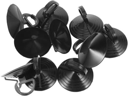 VOSAREA 10pcs Mini Suction Cup Light Bulb Extractor Tool Silicone Sucker Lamp Remover for Bulb Replacement in Home Garage