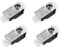 AUTOLUXE Set of 4 Car Door Logo Light Projector Welcome Lights Compatible with A1/A3/A4/A5/A6/A7/A8/Q3/Q5/Q7/Q8/TT/R8