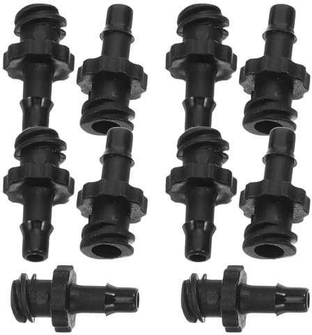Gogogmee 10 Stück Ink Tube Quick Release Connector Adapter für Flachbettdrucker Präziser Sicherer Tintenrohr-Adapter mit Fortschrittlicher Dichtung für Stabile Leckfreie Verbindung bei