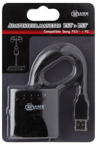 Adaptateur USB manette PS2 - Permet d'utiliser une manette PS2 sur la PS3