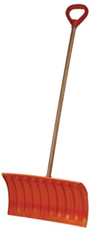 Bigfoot Schneeschaufel, 53,3 cm, Poly-Schieber, Holzgriff