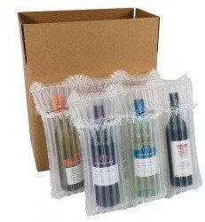 Parrett Storage - Six (6) Wine & Beer Bottle Airsac Kit - Postal Pack