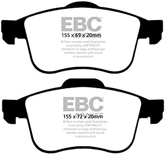 EBC Brakes DP22090 Greenstuff Brake Pads