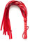 Shawa Fouet en Cuir Multicolore Fun Fetish Fouets SM & Bondage Sexe Jouets Pour Femme Homme (Rouge)
