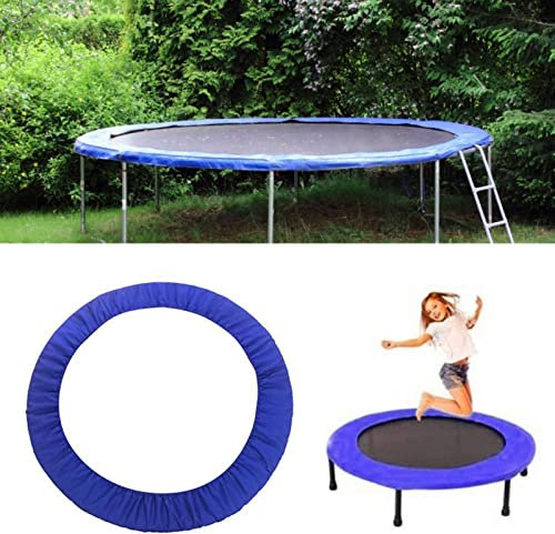 lembrd Trampolin Randabdeckung, Ø 91cm 96cm 114cm 127cm 137cm 152 cm, 100 UV-beständig Reißfest Federabdeckung Randschutz, Wasserdichtes Oxford-Tuch Trampolinzubehör