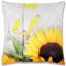 Bestlivings 2er Pack Kissenbezug, Beidseitiger Fotodruck Motiv in 40x40cm, Kissenhülle Bezug mit Reißverschluss (Design: Sonnenblume)