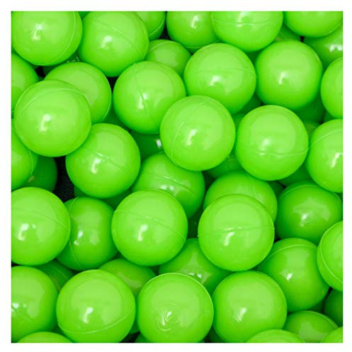 LittleTom 50 Bolas de PE 5,5cm de diámetro para llenar Piscinas para niños Verde