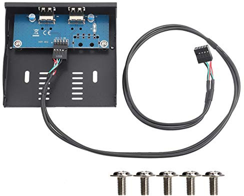 Bewinner Vorderseite des USB 2.0-Diskettenlaufwerks, 3,5-Zoll-USB2.0-Anschluss, 9-polig, verzinntes Kupferkabel, Strikte Übereinstimmung mit der Größe der Diskettenlaufwerksschnittstelle