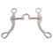 Western Horse Snaffle Stainless Kupferrolle mit niedrigem Hebel aus Stahl mit losem Maul Snaffle Bit mit KupferwicklungGebisse