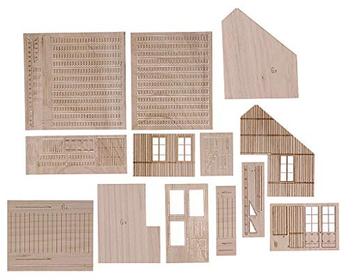 T TOOYFUL 1/35 Resin Model Kit Unlackierter Öltank für Kriegsspiel Scenery Building, Holzhaus