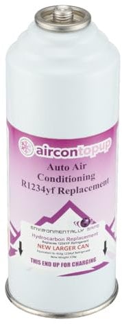 Car AC Aircon R1234YF Air Con Air Conditioning Top Up Refill Regas DIY Gas Can