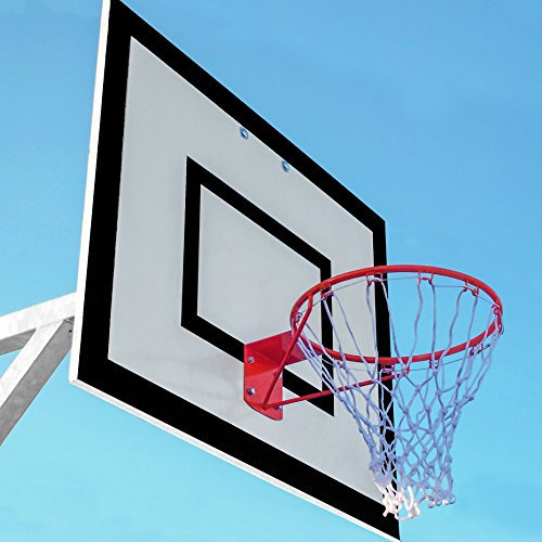 FORZA Panier de Basket-Ball à Fixation Murale – Cercle de Basket à Fixer au Mur (Filet Optionnel) (Panier + Filet)