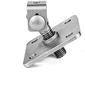 Edelstahl Torband mit Mauerplatte V2A M20