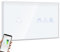 BSEED WiFi Interruptor Persiana con Interruptor Blanco,1 Gang 1 Vía Interruptor de Pared Smart Compatible con Alexa y Google Home, Control por APP o Voz, Función de Temporizador, Requiere Cable Neutro
