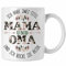Trendation - Mama und Oma Tasse Geschenk für Oma Weihnachten Geburtstag Lustige Tasse Beste Oma (Weiß)