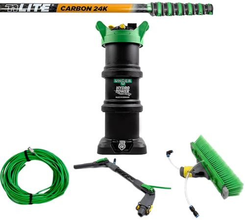 Unger HydroPower Ultra - Experten Set L (mit nLite-Stange und HydroPower Ultra Filter, Reinigungsgerät) DINK2