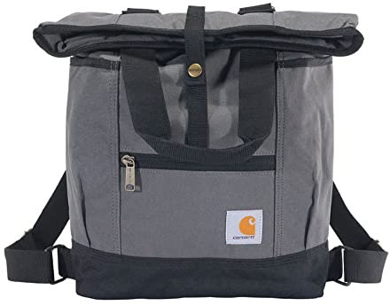 Carhartt Gear B0000382 Convertible Backpack Tote - One Size Fits All - Gray