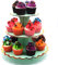 Timkumon 3-Tier Cardboard Cupcake Stand, Disposable Cupcake Display Tower Stand for Holiday Wedding Birthday Party Tiffany Blue